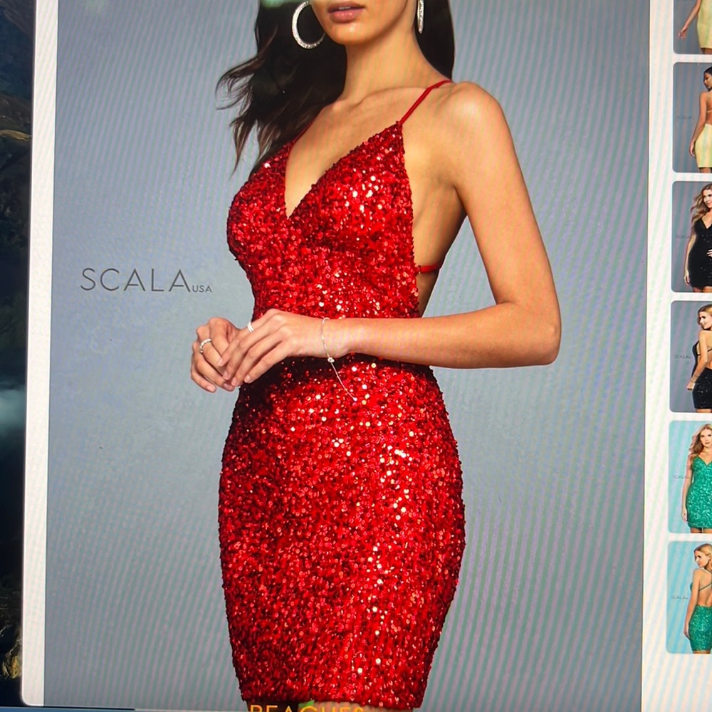 Scala sequin dress